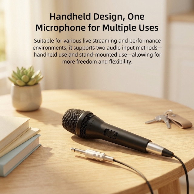 Plastic Wireless Dynamic Handheld Portable Microphone Home Karaoke Single-channel Charging Receiver Universal