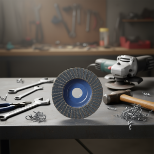 Disque à lamelles en corindon Ttake 115x22 mm, grain 80, pour ponçage et meulage - Product Image 3