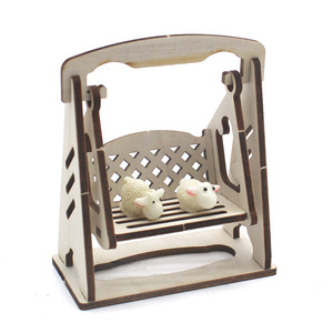 Kit de bricolaje de columpio de madera para niños, juguete educativo STEM para aprendizaje científico, modelo para niños de 4 a 6 años - Product Image 3