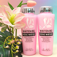 Tonique hydratant éclaircissant et illuminateur 450 ml, sérum réparateur régulateur de sébum à la périlla, tonique à l'eau de rose