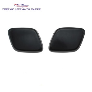 Ford Focus Front Bumper Headlight <b>Washer</b> Nozzle Cover Cleaning Cap 1719217 BM5113L018AD Left Right Pair - Product Image 1