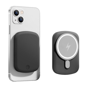 Promotional Custom 2-in-1 Magnetic Wireless Power Bank Phone Wireless Charging Magnetic Wireless Power Bank Gift