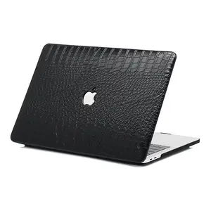 HTCASE Crocodilo Laptop Case Para Macbook Air Pro 13 14 11 12 15 16 Touch Bar Tampa dura de plástico para macbook Pro 13 Laptop Sleeve