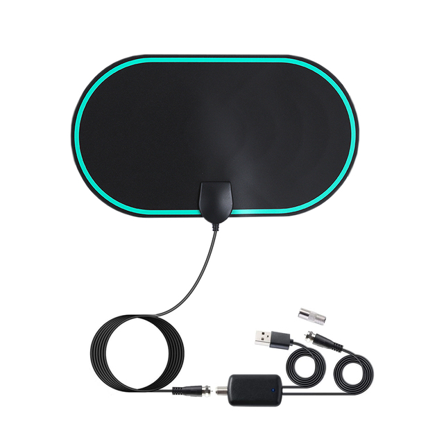 2023 High Gain Indoor Digital TV Antenna Long Range 150 Mile for Smart TV-VHF/UHF/DVB T2
