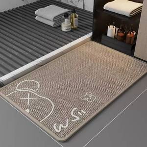 2025 respaldo de goma antideslizante de lujo absorción de sonido sensación de pie cómoda Felpudo de poliéster Extra grueso/Alfombra Home Hotel - Product Image 2