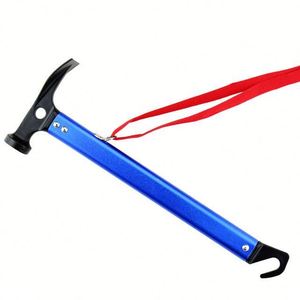 Martillo de aluminio multifunción para senderismo al aire libre, herramienta para acampar, martillo para quitar <span class=keywords><strong>mazo</strong></span> - Product Image 1