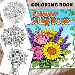 Cuadernos para Colorear con Logotipo Personalizado, Diseño Floral Espiral, Hermoso Libro para Colorear para Amantes del <span class=keywords><strong>Arte</strong></span>, Niños, Adultos, Material Escolar - Product Image 1