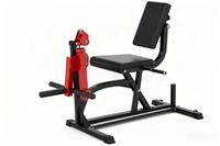 Machine d'extension des jambes en acier intelligente, conçue pour une utilisation commerciale, durable, réglable, quantifie avec précision la force des quadriceps