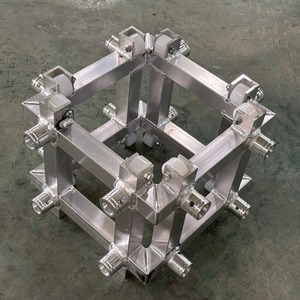 Haute qualité Portable Six voies en alliage d'aluminium scène Truss accessoire motif carré Concerts broche connecteur événements Performances - Product Image 4