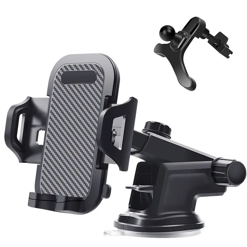 2 in 1 Universal Car Air Vent Car Air Phone Holder Cradle Car Dashboard Mount Phone Holder for Mobile Phone
