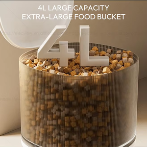 Dispenser Automatico di Cibo per Gatti Elecpet e Fontanella con Ciotole Laterali, Regalo di Natale per Amanti degli Animali - Product Image 4