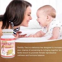 Comprimés de Fertilité Acide Folique, Isoflavones, Lécithine, Choline Booster – Suppléments de Fertilité pour Femmes