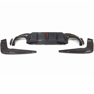 Nuevo Difusor de Alerón Trasero de Fibra de Carbono de Alta Calidad para Serie 5 G30 G38 F90 <span class=keywords><strong>M5</strong></span> Estilo <span class=keywords><strong>D</strong></span> con Luz LED 2017-2020 - Product Image 1