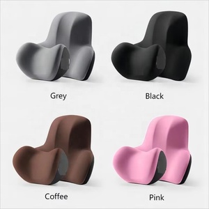 Memory Foam <b>Car</b> <b>Seat</b> Pillow <b>Car</b> Neck Pillow Protective Lumbar <b>Back</b> <b>Support</b> Breathable <b>Car</b> Headrest Cushion <b>for</b> Travel - Product Image 2