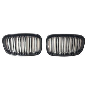 Per <span class=keywords><strong>bmw</strong></span> 1Serie F20 Gloss Nero Della Maglia Della griglia di Materiale ABS Paraurti Anteriore Griglia - Product Image 2