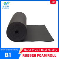 Feuille de mousse en caoutchouc isolante autocollante pour l'étanchéité des joints de porte et de fenêtre, isolation thermique imperméable
