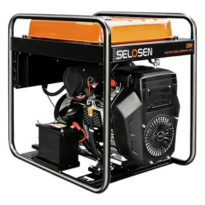 Générateur silencieux monophasé à deux cylindres 50Hz AC 10 Kva 3/4 fils 10Kw Prix AC X-10KW Générateur-13000DET Generador De a - Product Image 5