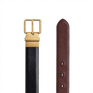 Cinturón de Cuero Vacuno 100% Auténtico, Estilo Vintage, con Hebilla de Acero, Impermeable, Ecológico, Duradero y Ligero - Product Image 4