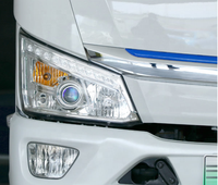 Foton fourgon de transport électrique pur EV de 3.5 à 5 tonnes de fabrication chinoise avec une autonomie de 350km, une batterie CATL de 100,4 kWh, un moteur de 142kW, une boîte fermée