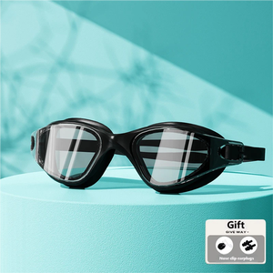 Lunettes <span class=keywords><strong>de</strong></span> natation <span class=keywords><strong>de</strong></span> style nouveau en silicone PC anti-buée imperméables haute définition pour hommes et femmes spécialisés - Product Image 5