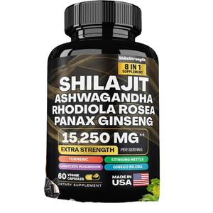 ผงสกัดชิลลาจิต OLLI OEM แบรนด์ส่วนตัว 20% กรดฟุลวิค ชิลลาจิตบริสุทธิ์จากเทือกเขาหิมาลัย สำหรับผู้ใหญ่ อาหารเสริมชิลลาจิตคุณภาพ - Product Image 1