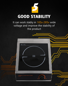 Cuisinière à induction de haute qualité, nouvelle technologie, économie d'énergie, pour cuisine commerciale, cuisinière à induction commerciale - Product Image 6