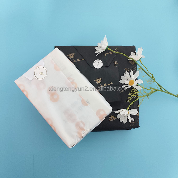 Custom Eco-Friendly Tissue Wrapping Paper Offset Printed for Gift & Retail High Quality Packaging Personalized with Logo