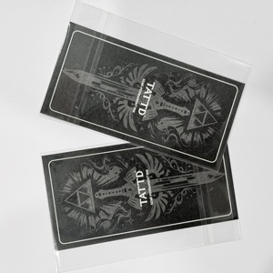 Herbal Juice Semi Permanent <b>Tattoo</b> Stickers Eco Friendly Waterproof <b>Paper</b> Face Arm Hand Custom Long Lasting 15 Days - Product Image 2