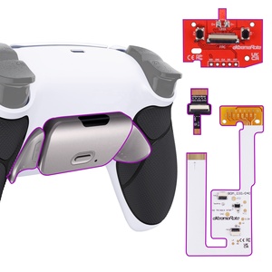 EXtremeRate Upgrade Kit Metal Buttons RISE V3 Remap Kit Back Paddle Back Button Attachment for PS5 Controller BDM-030/040/050 - Product Image 1