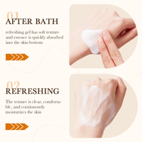 Crème hydratante et éclaircissante pour le visage à l'acide hyaluronique et au riz, anti-acné, contrôle doux du sébum, pour tous types de peaux