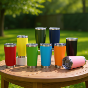 Bouteille d'eau intelligente OEM ODM en acier inoxydable 304, thermos à double paroi isolé, isolation thermique de 12 à 24 heures, minimaliste - Product Image 2