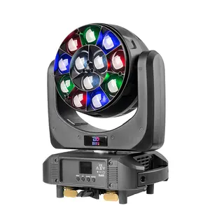 Pixel Control Big Eye Lyre Beam 12x40W LED RGBW 4in1 Zoom Wash Luz móvil