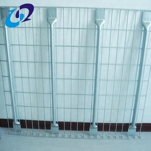Platelage en treillis galvanisé durable et facile à manipuler pour entrepôt Étagère pliable à 5 couches sur poutres structurelles - Product Image 5