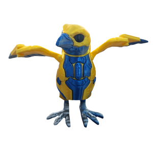 ของเล่นนกแก้วบินได้แบบพิมพ์ 3 มิติ เป็นมิตรกับสิ่งแวดล้อม ของขวัญสร้างสรรค์ ขายส่ง ปรับแต่งได้ ของเล่นนกแก้วแบบกลไก พิมพ์ 3 มิติ - Product Image 5