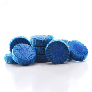 เม็ดทำความสะอาดอัตโนมัติสำหรับห้องน้ำ สีฟ้า พร้อมสารฟอกขาว - Product Image 1