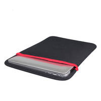 Housse de protection universelle en néoprène noir imperméable et antichoc pour ordinateur portable