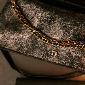 Sac bandoulière personnalisé de luxe pour femme, de marque, avec fermeture éclair, compartiments organisés, en nylon, style rétro, sac messager - Product Image 5