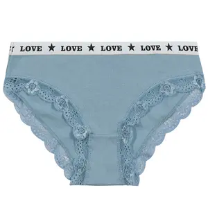 Bán Buôn Giá Rẻ Cotton Với Ren Panty Đàn Hồi Thư Ban Nhạc Dưới Mặc Cho Phụ Nữ Sexy Quần Lót