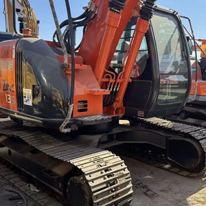 Oferta Especial: Excavadora Usada Hitachi ZX135US 120 130 de Marca Japonesa, 13.5 Toneladas, Mini Excavadora de Segunda Mano con Pocas Horas de Trabajo para Granja, Certificación CE - Product Image 1