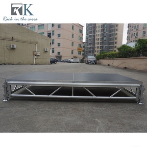 Aluminum Frame Stage Heavy Load Plywood Platform Adjustable Stands - Product Image 4