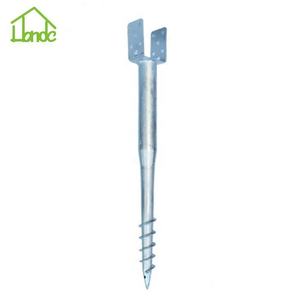 Anclaje de poste de tornillo de tierra sin excavación tipo U para poste de valla - Product Image 1