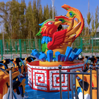 Jeu de parc personnalisé Manege Volant ufo Soucoupe Ride Rotation Rolling Ride