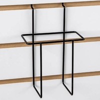 Mur de latte simple poche fil métallique suspendu monté petit acrylique brochure porte-littérature Slatwall porte-dépliants