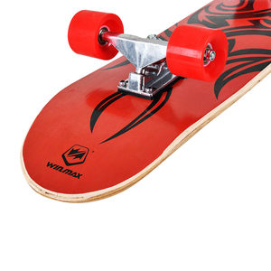 Planche à roulettes complète Win.max 31 pouces en bois 9 couches d'érable double kick concave pour les jeunes adolescents débutants - Product Image 4