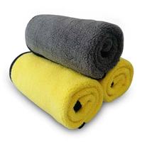 2026 New Multiple Color Premium Quality Strong Absorption Woven Car Cleaning Towel Quick Drying Microfiber 40x60cm