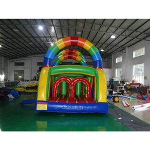 التجارية في الهواء الطلق قوس قزح نفخ مضمار حواجز للبيع - Product Image 3