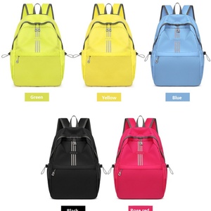 High Quality Stylish Polyester <b>Student</b> <b>Backpack</b> Custom Logo Foldable Nylon Waterproof Leisure Travel Outdoors School Bag for - Product Image 1