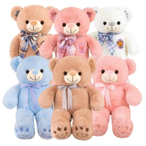 Ours en peluche moderne à la mode, ours en peluche avec nœud papillon, jouet en peluche, cadeau pour la Saint-Valentin - Product Image 1