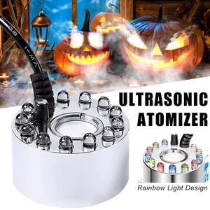 Mini LED citrouille lumière brumisateur fontaine d'eau étang brouillard Machine pour Halloween noël fête de pâques Festival décoration - Product Image 1