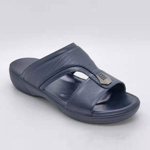 Sandales d'été ouvertes et confortables pour hommes, pantoufles en PU et arabes, nouvelle collection 2020 - Product Image 4